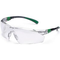 Univet - Schutzbrille 506 up en 166, en 170 Bügel schwarz/grün Polycarbonat von UNIVET