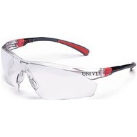 Univet - Schutzbrille 506 up en 166, en 170 Bügel schwarz/rot Polycarbonat von UNIVET