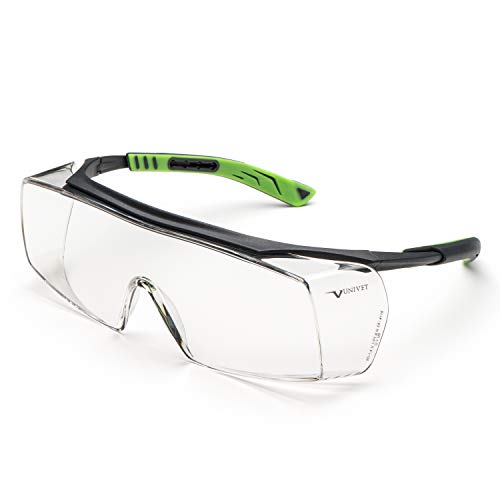 Univet 5X7.03.11.00 Überbrille "5X7" mit klarem Glas in dunkelgrau/grün Univet 5X7.03.11.00 Überbrille "5X7" mit klarem Glas in dunkelgrau/grün von UNIVET