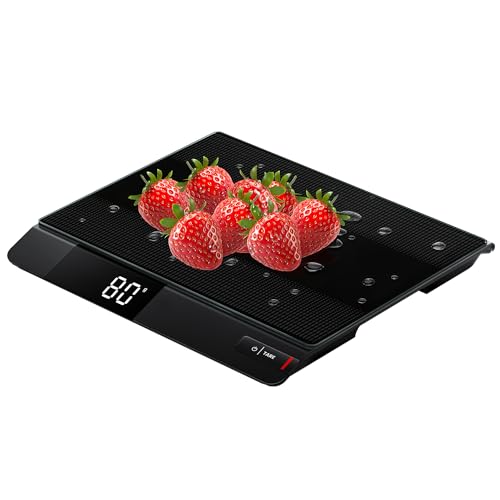 UNIWEIGH Postwaage 15kg/33lb,Küchenwaage mit 0.1 oz Genauigkeit,Digitale Lebensmittelwaage Gewicht Gramm und Unzen Zum Backen/Kaffee/Porto/Versand,Briefwaage mit Tara,LCD-Anzeige,Auto Abschaltung von UNIWEIGH
