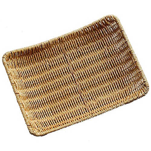 UNNS Serviertabletts Tablett servierende Tablett Dekorative Tablett Oval Tablett Wohnzimmer Couchtisch Tablett Frühstück im Bett Fernseher Tablett Dekoratives Tablett (Size : B) von UNNS