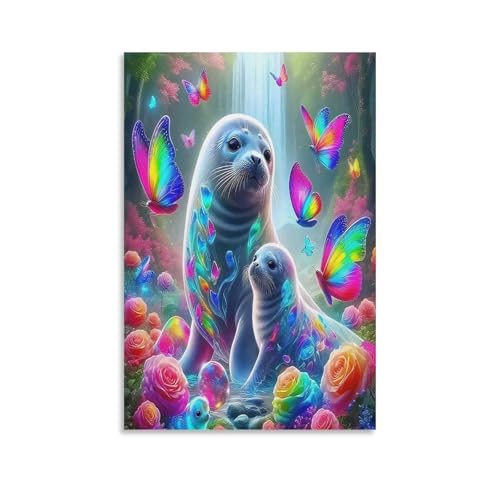 UNRXJZLVM Dichtung Wandbild Leinwand Gemälde Wohnzimmer Deko Wand Poster Kunstdruck Für Bauernhaus Schlafzimmer Wohnzimmer Dekor 12x18inch(30x45cm) von UNRXJZLVM