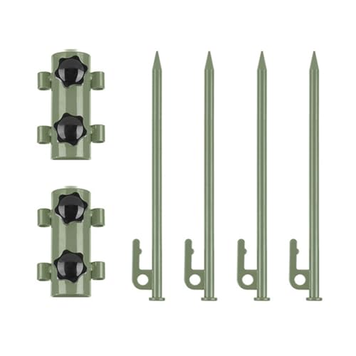 1 Set regulierbare Zeltstange, tragbar, Zelthalter, Markisen, Vordächer, Camping für Camping-Bodenpfähle 1 Set regulierbare Zeltstange, tragbar, Zelthalter, Markisen, Vordächer, Camping für Camping-Bodenpfähle von UNTERING