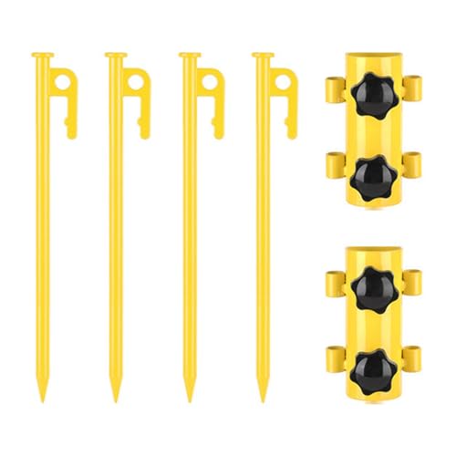 1 Set regulierbare Zeltstange, tragbar, Zelthalter, Markisen, Vordächer, Camping für Camping-Bodenpfähle 1 Set regulierbare Zeltstange, tragbar, Zelthalter, Markisen, Vordächer, Camping für Camping-Bodenpfähle von UNTERING