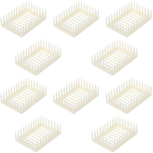 10 Stück Imkerei-Werkzeugkäfig-Behälter-Design für Bienenstock-Inspektion und sichere Eindämmung Bienenkäfig mit Sichtfenster von UNTERING