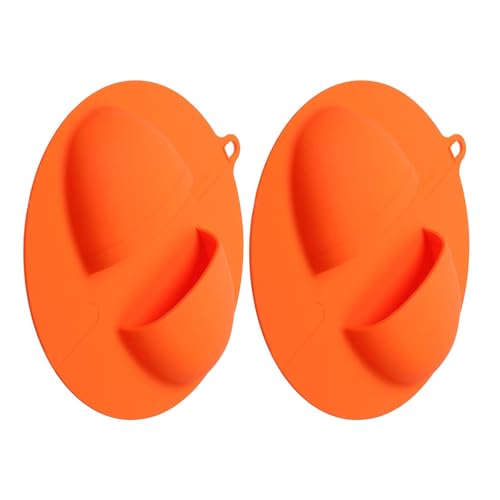 2 Stück Silikon-Kochhandschuhe bis 250 °C Grillhandschuhe Hitzebeständige Handschuhe für Outdoor BBQ und Küche, spülmaschinenfeste Silikon-Kochhandschuhe von UNTERING