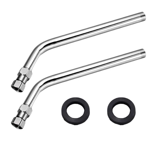 2er-Set Handbrausen-Ellenbogengelenke mit 135°-Einstellsprays, Winkel, Steuerschlauchverbinder für Badezimmerschlauch, Winkelverbinder 2er-Set Handbrausen-Ellenbogengelenke mit 135°-Einstellsprays, Winkel, Steuerschlauchverbinder für Badezimmerschlauch, Winkelverbinder von UNTERING