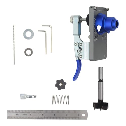 35 mm verdecktes Scharnier-Bohrwerkzeug-Set, geeignetes Türscharnier-Werkzeug für Schrank, Frontrahmen, Schrank, Holzbearbeitungsbohrer von UNTERING