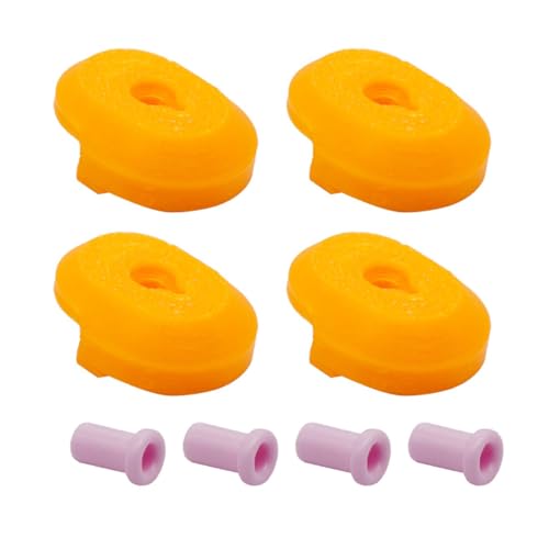 4 Stück/Set Keramik-Schutzadapter, Feed-Hals-Schutz, Ersatz für X1C P1P P1S Drucker-Düsenzubehör, Keramik-Adapterschutz von UNTERING