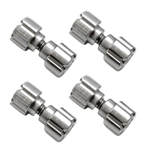 4 Stück Legierung Schieber Disc Ordner Pusher Button Herstellung Druckknopf Bereitstellung Schraube für Werkzeugteil Outdoor Falten 4 Stück Legierung Schieber Disc Ordner Pusher Button Herstellung Druckknopf Bereitstellung Schraube für Werkzeugteil Outdoor Falten von UNTERING