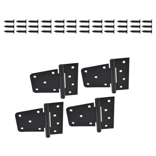 4 robuste Türscharniere, Ersatzscharnier, solider Zaun, klappbar, Gartentor für Holztor, Outdoor, robustes Scharnier 4 robuste Türscharniere, Ersatzscharnier, solider Zaun, klappbar, Gartentor für Holztor, Outdoor, robustes Scharnier von UNTERING