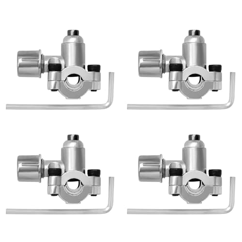 4 x industrielle Stärke, AC-Kühlventile, allgemeine Passform, HVAC-Systeme, Klimaanlagen-Teile-Set, Zinkventile für Rohrleitungen von UNTERING
