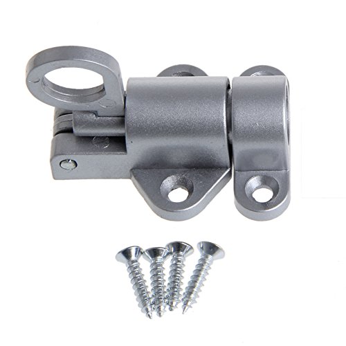 Aluminium-Überfalle für Riegel, automatische Türverriegelung, Scheunentür, Zugschraube, Zaun, Tor, Schließriegel, automatischer Ersatz, Aluminiumlegierung, einfach Aluminium-Überfalle für Riegel, automatische Türverriegelung, Scheunentür, Zugschraube, Zaun, Tor, Schließriegel, automatischer Ersatz, Aluminiumlegierung, einfach von UNTERING