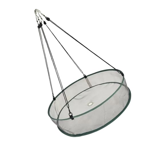 Auffangschale zum Aufhängen unter Vogelfutterspendern, schnelle Verwendung, Fiberglas-Netzkonstruktion, Futterauffangschalen für Garten, Vogelfutterstation, Schmutzschale von UNTERING