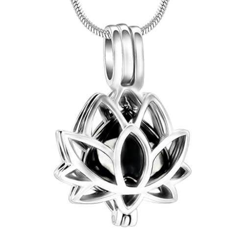 Blumenförmige Urnen-Schmuck, Haustier-Asche, Halsketten, kreative Haustier-Asche, Medaillon, Halsketten Blumenförmige Urnen-Schmuck, Haustier-Asche, Halsketten, kreative Haustier-Asche, Medaillon, Halsketten von UNTERING