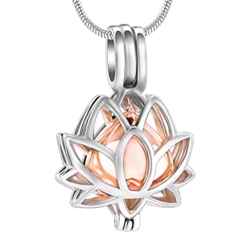 Blumenförmige Urnen-Schmuck, Haustier-Asche, Halsketten, kreative Haustier-Asche, Medaillon, Halsketten Blumenförmige Urnen-Schmuck, Haustier-Asche, Halsketten, kreative Haustier-Asche, Medaillon, Halsketten von UNTERING