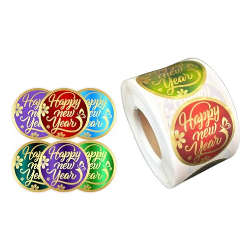 Chinesisches Neujahrsaufkleber Runde Süßigkeiten Selbstklebend Deko Happy for Cards Happy Round Goldfolie Stamping Etiketten Selbstklebend Chinesisches Neujahrsaufkleber Runde Süßigkeiten Selbstklebend Deko Happy for Cards Happy Round Goldfolie Stamping Etiketten Selbstklebend von UNTERING