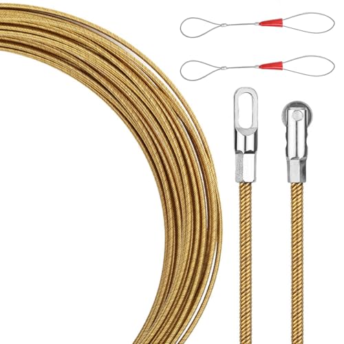 Drahtseil Einfädelgerät Werkzeug Elektrische Feder Einfädler Fischband Verschluss Abzieher Elektriker Mehrzweck von UNTERING