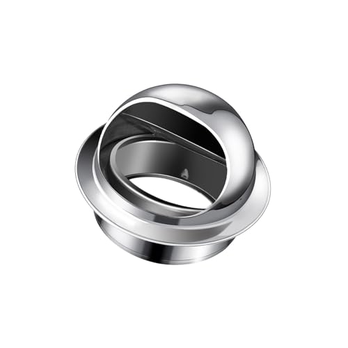 Edelstahl Rund Abluftgitter mit effizienten Luftströmen Flanschen Lüftungsgitter Wand Decke Lüftungsgitter Enduring Chimney Caps von UNTERING