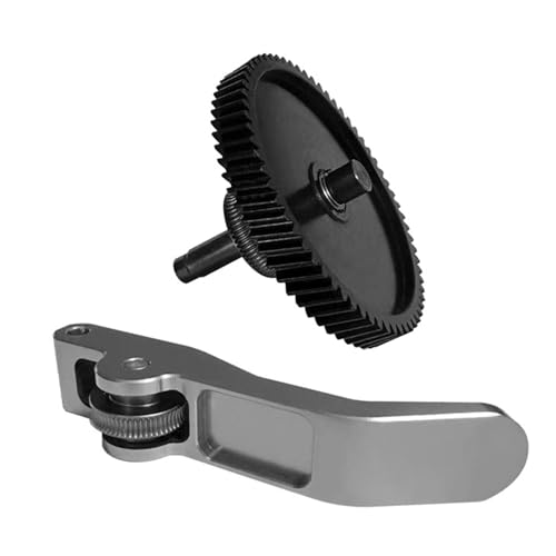 Extrudergetriebe aus gehärtetem Stahl mit Aluminiumgriff, Nanobeschichtung, Ersatz für Labordrucker-Zubehör, Extrudergetriebe von UNTERING