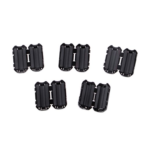 Ferritkern-Rauschunterdrücker, RFI-Clip-Kabel, 5 mm, 5 Stück Ferritkern-Rauschunterdrücker, RFI-Clip-Kabel, 5 mm, 5 Stück von UNTERING