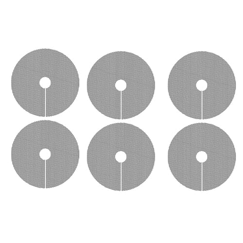 Gartengitterabdeckungen, geeignet für Blumentöpfe, Anti-Grab-Design, Polyethylen-Pflanzenabschirmung mit Schneideoption, einfach zu installieren, Blumenerde, Abschirmung von UNTERING