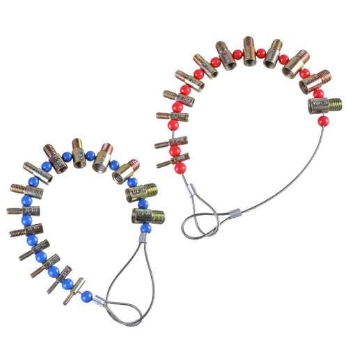 Gewindelehre Schrauben-Identifikationslehre Mutter und Schrauben Größenprüfer mit 30,5 cm & 14 metrischem Identifier Gewindeprüfer Gewindelehre Schrauben-Identifikationslehre Mutter und Schrauben Größenprüfer mit 30,5 cm & 14 metrischem Identifier Gewindeprüfer von UNTERING