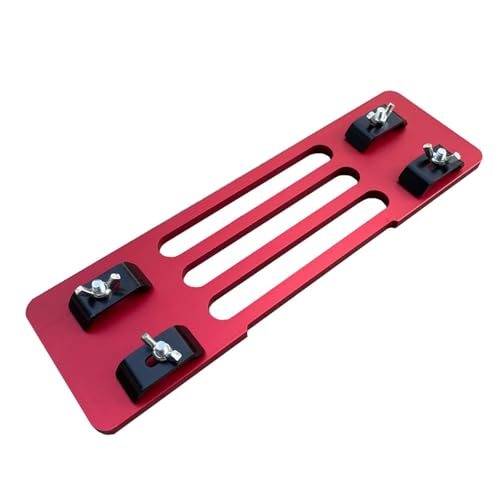 Handsäge-Basisaufsatz ohne Bohrplatte Professionelles Tischlerwerkzeug für sichere stabile Holzschneidevorgänge Führungsplatte Handsägebasis von UNTERING