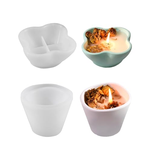 Harz-Formen zum Basteln, Tassenform, einfaches Entformen, Ornament, Kerzenständer zur Herstellung von Kerzenständern, flexible Bastelform Harz-Formen zum Basteln, Tassenform, einfaches Entformen, Ornament, Kerzenständer zur Herstellung von Kerzenständern, flexible Bastelform von UNTERING