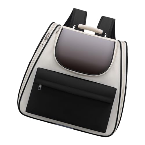 Haustiertasche, Rucksack, Haustiertasche, für Welpen, Outdoor-Reisen, tragbar, weiche Schultern, atmungsaktiv, Katzentragetasche von UNTERING