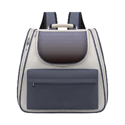 Haustiertasche, Rucksack, Haustiertasche, für Welpen, Outdoor-Reisen, tragbar, weiche Schultern, atmungsaktiv, Katzentragetasche von UNTERING