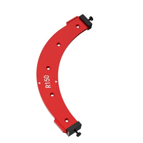 Holzbearbeitung, runde Eckradius-Schablonen, Werkzeug für Schrank, Kleiderschrank, Ecken, Schalter, Löcher, R100/R150/R200/R250/R300, Router Tischeckvorrichtungen von UNTERING