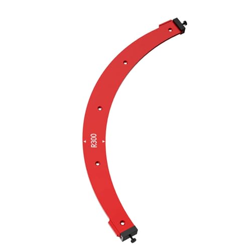 Holzbearbeitung, runde Eckradius-Schablonen, Werkzeug für Schrank, Kleiderschrank, Ecken, Schalter, Löcher, R100/R150/R200/R250/R300, Router Tischeckvorrichtungen von UNTERING