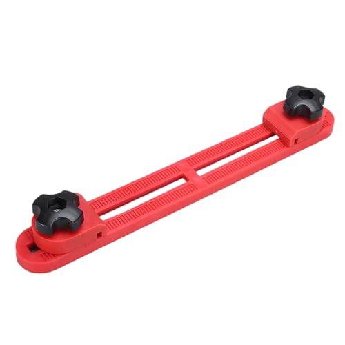 Holzbearbeitung Fräs-Positionierungswerkzeug mit verstellbaren Führungsschienen Geeignet für optimale Positionierung und Schnittgenauigkeit Tragbare Schneidemaschinenführung von UNTERING