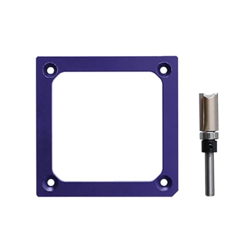 Holzbearbeitungs-Schablone für 86 Drahtdosen, Schalter, Steckdosen, offenes Loch, Elektriker-spezifische Steckdosenöffnungsform von UNTERING