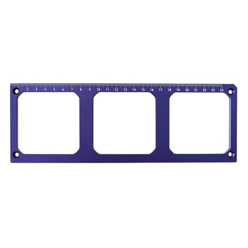 Holzbearbeitungs-Schablone für 86 Drahtdosen, Schalter, Steckdosen, offenes Loch, Elektriker-spezifische Steckdosenöffnungsform von UNTERING