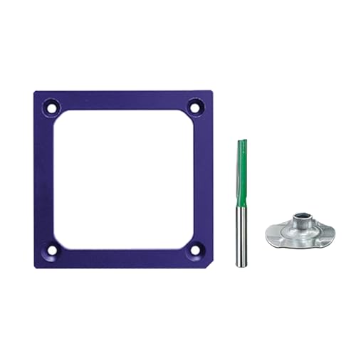 Holzbearbeitungs-Schablone für 86 Drahtdosen, Schalter, Steckdosen, offenes Loch, Elektriker-spezifische Steckdosenöffnungsform von UNTERING