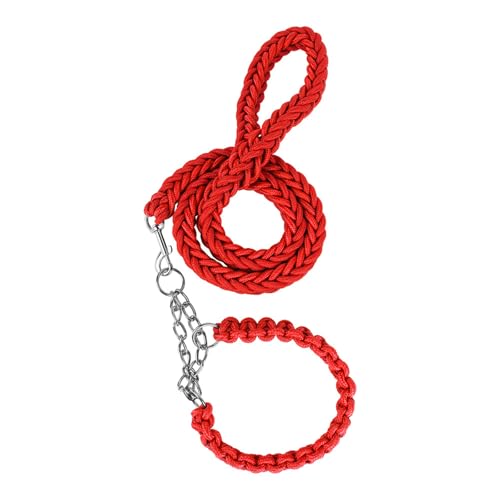 Hundeleine aus Nylon, rutschfest, für Outdoor-Hundetrainingsleine, praktische Hundeleine für große Rassen von UNTERING