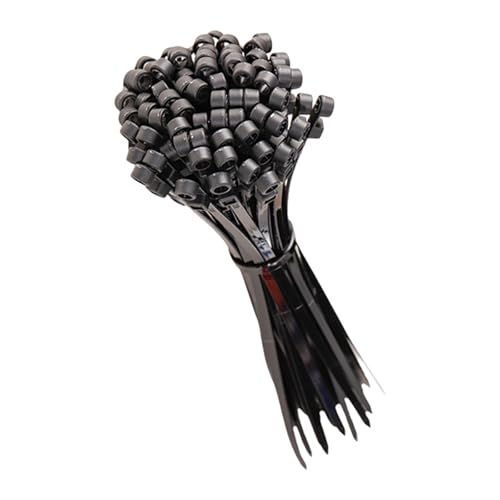 Kabelbinder, starke Kabelbinder, dicke Nylonbinder für den Innen- und Außenbereich, einfach zu verwendender Nylon-Kabelbinder, 100 Stück von UNTERING