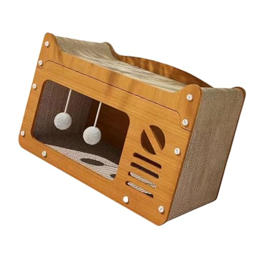 Kätzchen-Kratzer, Cartoon-Bett-Sofa, für den Innenbereich, Liege, Spielzeug für kleine große Katzen, Nest Nest groß Kätzchen-Kratzer, Cartoon-Bett-Sofa, für den Innenbereich, Liege, Spielzeug für kleine große Katzen, Nest Nest groß von UNTERING