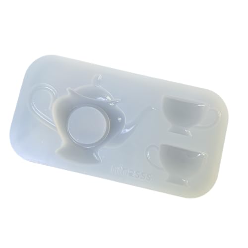 Leicht zu reinigende Silikonform, Quicksand, Teekanne, Zubehör, elegantes Schmuckzubehör für Handwerker, Füllform von UNTERING