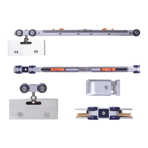 Leise Schiebetür-Pufferrad Edelstahl Glastüren Hängende Badezimmer-Clip Schiebe-Hängeriemenscheibe Enduring Quiet Hydraulische Puffer Riemenscheiben von UNTERING