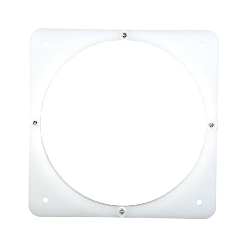 Luftrohr-Panel-Zubehör für 20 x 20 cm, passend für 20060 Lüfter, kleines Schraubenloch Luftrohr-Panel-Zubehör für 20 x 20 cm, passend für 20060 Lüfter, kleines Schraubenloch von UNTERING