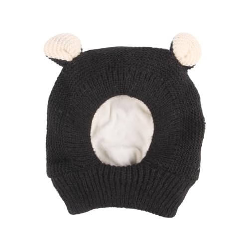 Lustige Strickmütze für kleine Hunde, Cartoon-Bär-Ohr-Hundekostüm, schöne kleine Kopfbedeckungen, Winter, für Teddyhunde, verstellbar, für Hunde, gestrickt Lustige Strickmütze für kleine Hunde, Cartoon-Bär-Ohr-Hundekostüm, schöne kleine Kopfbedeckungen, Winter, für Teddyhunde, verstellbar, für Hunde, gestrickt von UNTERING