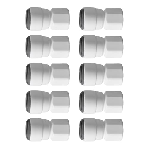 M11 Wasserfilter-Schnellverbinder, Adapter, stabile POM-Materialien für den Innen- und Außenbereich, den täglichen Gebrauch, auslaufsichere Schnellverbinder für Wasserhähne, 10 Stück von UNTERING