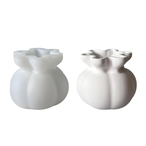 Mehrzweck-Silikonform in Glücksbeutelform zum Basteln von Blumentöpfen, kreativen Vasen und kleinen Pflanzgefäßen, wiederverwendbare Silikonvasenform Mehrzweck-Silikonform in Glücksbeutelform zum Basteln von Blumentöpfen, kreativen Vasen und kleinen Pflanzgefäßen, wiederverwendbare Silikonvasenform von UNTERING