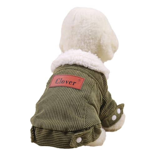 Modischer Haustier-Wintermantel für Hunde, 2 Beine, winddichter Fleece-Mantel, warm, dicke Einlagen, kleine Rassen, Hunde, Outdoor-Outfit, Kleidung für den Winter Modischer Haustier-Wintermantel für Hunde, 2 Beine, winddichter Fleece-Mantel, warm, dicke Einlagen, kleine Rassen, Hunde, Outdoor-Outfit, Kleidung für den Winter von UNTERING