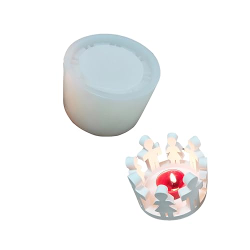 Modischer Kerzenständer in Hausform, stabile Silikonform für Harz und Bastelbedarf, Heimdekoration, elegante Heimdekoration Modischer Kerzenständer in Hausform, stabile Silikonform für Harz und Bastelbedarf, Heimdekoration, elegante Heimdekoration von UNTERING