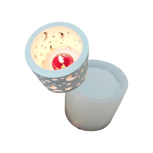 Modischer Kerzenständer in Hausform, stabile Silikonform für Harz und Bastelbedarf, Heimdekoration, elegante Heimdekoration Modischer Kerzenständer in Hausform, stabile Silikonform für Harz und Bastelbedarf, Heimdekoration, elegante Heimdekoration von UNTERING