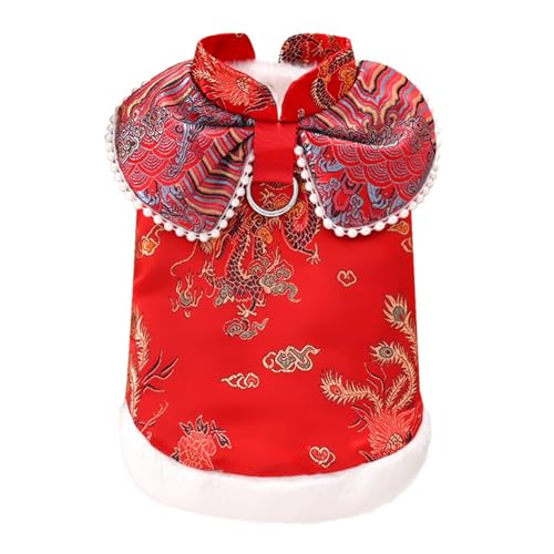 Pelzmantel für kleine Hunde, Sweatshirt, dicke Kleidung, weiche Winterbekleidung, Winterbekleidung, pelzige Stickerei, Hunde-Outfit, kleine Hunde, Mädchen, Weihnachten Pelzmantel für kleine Hunde, Sweatshirt, dicke Kleidung, weiche Winterbekleidung, Winterbekleidung, pelzige Stickerei, Hunde-Outfit, kleine Hunde, Mädchen, Weihnachten von UNTERING